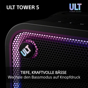 Boxa portabila Sony ULT TOWER 5, 300W, Bluetooth, cu lumini LED - Img 5