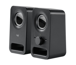 Boxe multimedia Logitech Z150, 3W, negru, design compact - Img 2