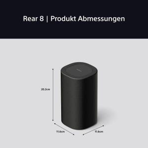Boxe wireless Sony BRAVIA Theatre Rear 8, Surround Sound, Design elegant - Img 4
