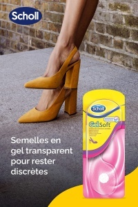 Branturi Scholl GelSoft pentru Sandale si Pantofi Deschisi Absorbtie Socuri Marimi 35-405 - Img 2
