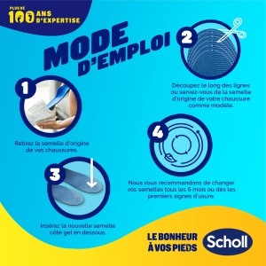 Branturi sport Scholl GelActiv pentru barbati, GelWave, marimi 40-46.5, confort si amortizare - Img 6
