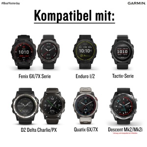 Bratara Garmin Quickfit 26mm din silicon, compatibila cu Fenix, Instinct, Forerunner - Img 5