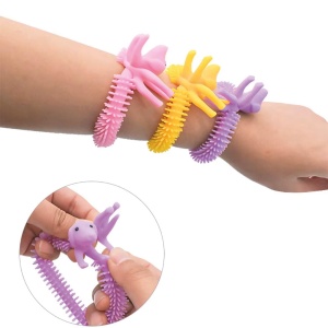 Bratara senzoriala Beper SquiZ 2-in-1, din TPR, elastica, hypoalergenica, 17 cm - Img 5