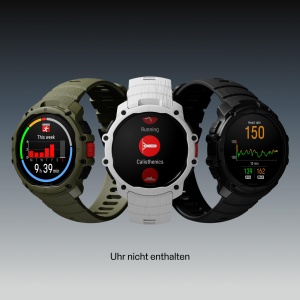 Bratara Silikon Polar Street X 22 mm, Rezistenta la Apa, Design Flexibil - Img 5