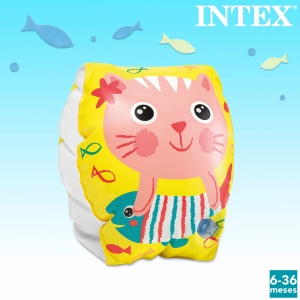 Bratari Intex Happy Kitten, 20 cm x 15 cm, 2 camere de aer, pentru copii - Img 4