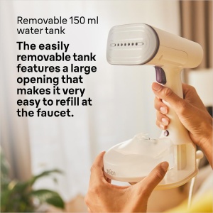 Braun QuickStyle 5 GS5011PU Steamer AlbViolet 1200W Tehnologie Dual FreeGlide 3D - Img 7
