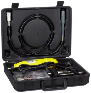 Bruder Mannesmann M92571 Dispozitiv de Slefuire Rapida 130W cu Stativ si 80 Accesorii - Img 2