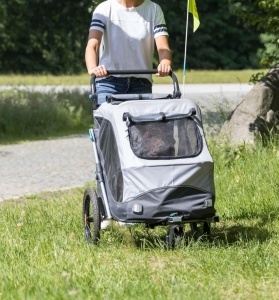 Buggy pentru caini TRIXIE, Frontrad pentru biciclete, model 12794-12799 - Img 2