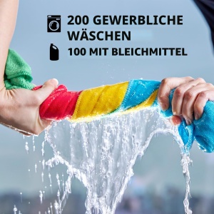 Burete de curatare Rubbermaid Hygen r-40, 40 cm x 40 cm, 24 bucati, galben - Img 4