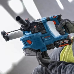 Burghiu cu percutie Bosch Professional GBH 18V-22, 18V, KickBack Control, Vibration Control - Img 6