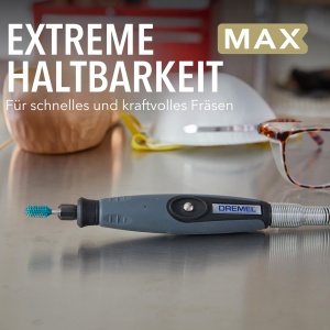 Burghiu de sculptat Dremel MAX 9954, 7.9 mm, otel inoxidabil, pentru lemn si plastic - Img 3