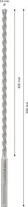 Burghiu pneumatic Bosch PRO SDS max-4, 14 mm, pentru beton si otel beton - Img 3