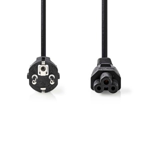Cablu de alimentare NEDIS IEC-320-C5, 2m, negru, PVC - Img 2