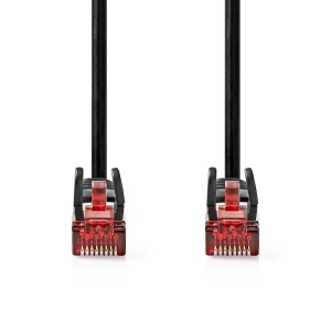 Cablu de retea NEDIS CAT6 - RJ45 - 30 m - UUTP - Negru
