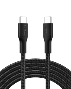 Cablu USB-C Belkin BoostCharge Eco, 3 m, 240 W, flexibil, negru