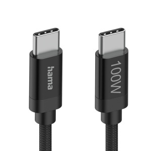 Cablu USB-C Hama 100W, 1.5m, incarcare rapida, negru - Img 4