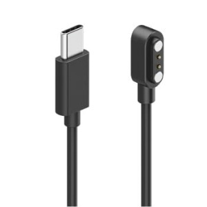 Cablul de incarcare Hama pentru smartwatch, USB-C, magnetic, 60 cm, negru