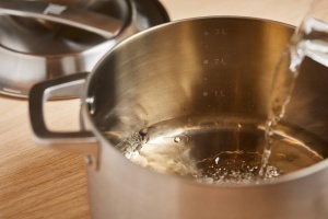 Cacerola din otel inoxidabil Fiskars Norden, 3 l, cu capac - Img 5