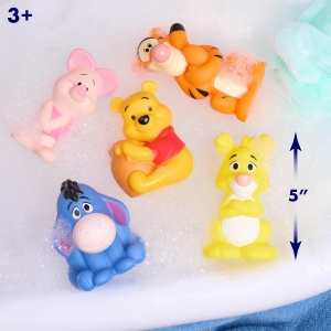 Caddy pentru Baie Disney Winnie the Pooh cu 5 Figurine - Img 5