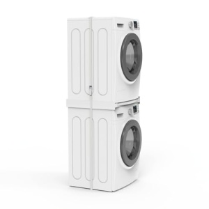 Cadru intermediar Xavax cu placa extensibila din plastic cadru de conectare pentru masina de spalat si uscator kit intermediar cu extragere ca raft pe - Img 17