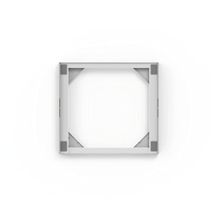 Cadru universal Xavax Basic alb pentru montare uscator pe masina de spalat cu curea de fixare - Img 14