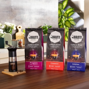 Cafea boabe Bialetti Expert Grains, 1 KG, 50 Arabica, 50 Robusta - Img 3