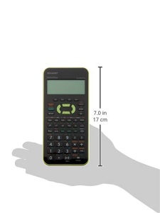 Calculator stiintific Sharp EL-W531 XH-GR, 4 linii, verde, cu 335 functii - Img 2