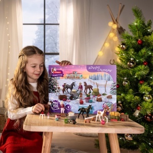 Calendar de Advent Schleich Horse Club cu 3 Fohlen, pentru copii de la 5 ani - Img 2