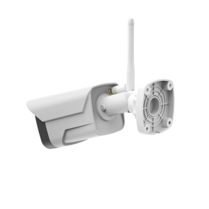 Camera de securitate Hama Wi-Fi (camera Wi-Fi pentru exterior, camera exterioara cu control vocal si prin aplicatii, camera de exterior rezistenta la intemperii cu detector de miscare, viziune nocturna, audio pe 2 cai, inregistrare, 1080p) alb - Img 3