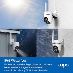 Camera de securitate Tapo C501GW 360deg cu cartela SIM, nu este necesar Wi-Fi, Starlight Color Night Vision, detectare AI gratuita, alimentare DC/PoE, 1080P, IP66, stocare locala si cloud - Img 11