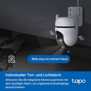 Camera de supraveghere Tapo C530WS 360deg 3K 5MP Night Vision color - Img 8