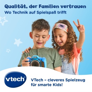 Camera digitala pentru copii VTech KidiZoom Duo FX, 5 MP, 2.4 inch, rezistenta - Img 6