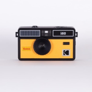 Camera foto Kodak i60, 35 mm, compacta, cu blitz integrat, galbena