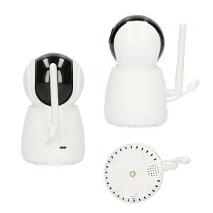 Camera suplimentara Alecto DVM-275C pentru babyphone, alb, cu functie de inclinare si rotire - Img 4