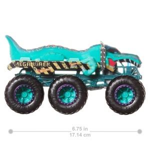 Camion Hot Wheels Monster Trucks Big Rigs 164 cu 6 roti, diverse modele - Img 3