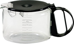 Cana de cafea Braun BRSC010, capacitate 10 cani, sticla, neagra - Img 2