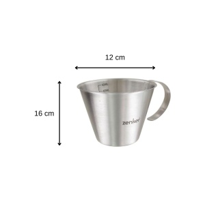 Cana gradata Zenker FCK44992 500ml inox cu maner si cioc - Img 3