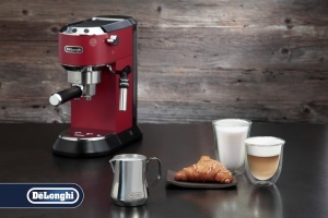 Cana pentru spumarea laptelui DeLonghi DLSC060, capacitate 350 ml, inox - Img 2