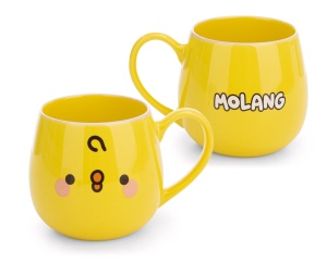 Cana Piu Piu 400ml Porcelan Galbena - Design Frumos, Practica pentru Acasa sau Birou