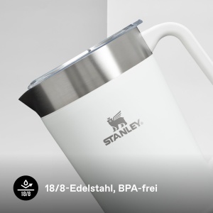 Cana Stanley 1913 Stay Chill 1.9L - Frost, otel inoxidabil, design clasic - Img 4