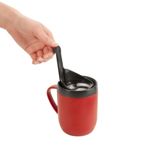 Cana termica Zyliss E990002, izolata, rosie, cu filtru pentru cafea macinata - Img 8