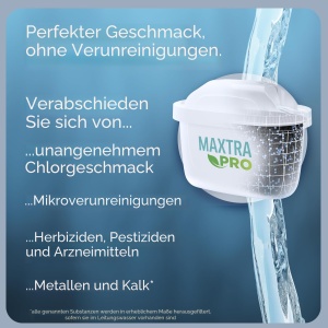Canistra filtrare apa Brita Marella, 2.4 l, 3 filtre Maxtra Pro, alba - Img 7