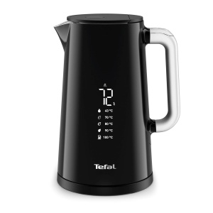 Cantar cu apa Tefal Smart Light, 1.7L, digital, 5 temperaturi, negru