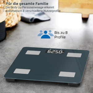 Cantar de baie Rowenta Body Up 2.0, 7 indicatori corporali, capacitate 180 kg - Img 3