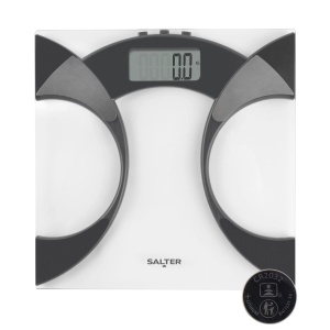 Cantar de baie Salter 160 kg, analiza corporala, design slim