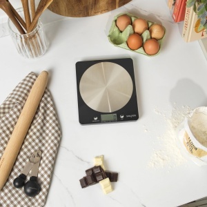 Cantar de bucatarie digital Salter, capacitate 5000g, design elegant, negru - Img 7