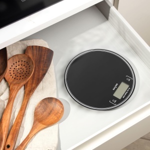 Cantar de bucatarie digital Salter SA00595BCFEU12 5 kg functie Tara masurare lichide design compact - Img 6