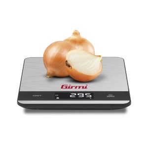 Cantar de bucatarie electronic Girmi PS05 1g-5kg platforma inox display luminos functie Tara - Img 5