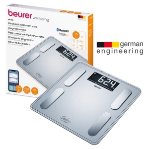 Cantar diagnostic Beurer BF 405 analiza corporala precisa display XL iluminat capacitate 200 kg - Img 7
