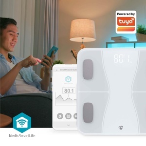 Cantar inteligent Nedis Bluetooth 16 functii de masurare Display LED - Img 4